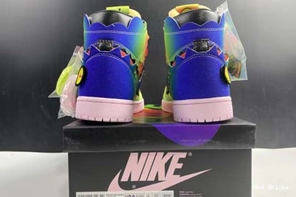 219 x J Air 1 O High Balvin DC3481-900 HighQuality Jordan 0810